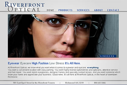 web site design Richmond Va